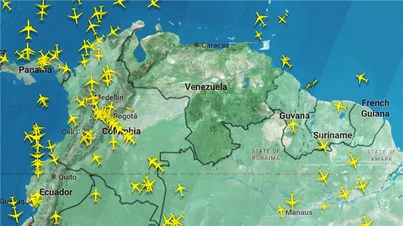FAA Closes Caribbean Airspace After U.S. Strikes on Venezuela — Major Airlines Cancel Dozens of Flights