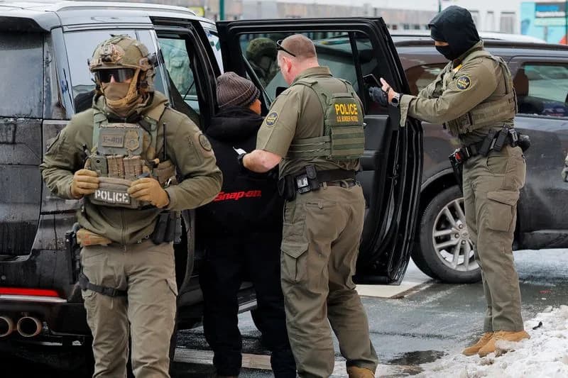 DHS To Deploy Hundreds More Officers To Minnesota After Mass Protests, Noem Says