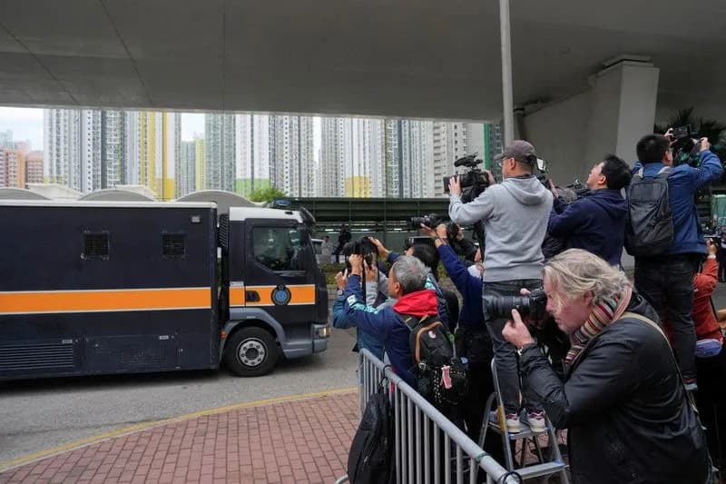 Mitigation Hearings End for Hong Kong Media Tycoon Jimmy Lai Ahead of Sentencing