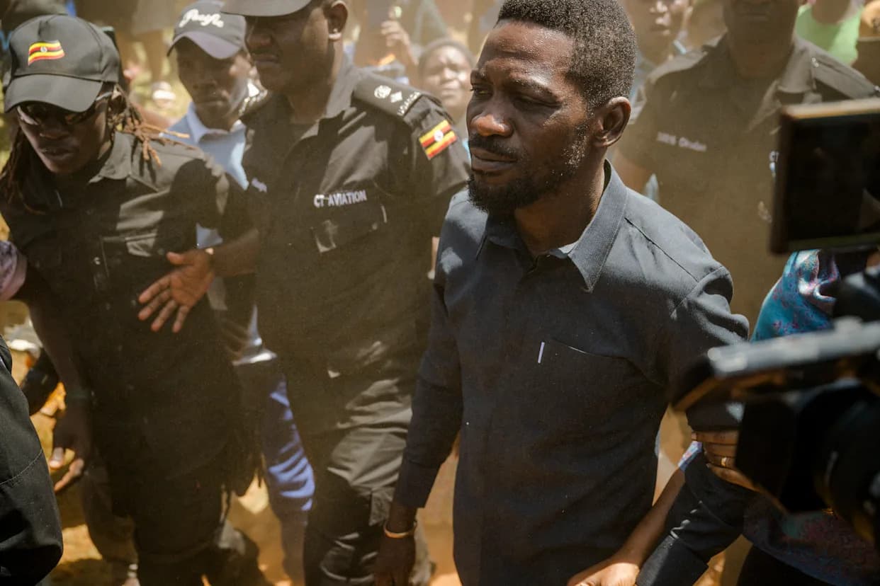 Uganda Election Fallout: Museveni’s Son Issues Death Threat Against Opposition Leader Bobi Wine