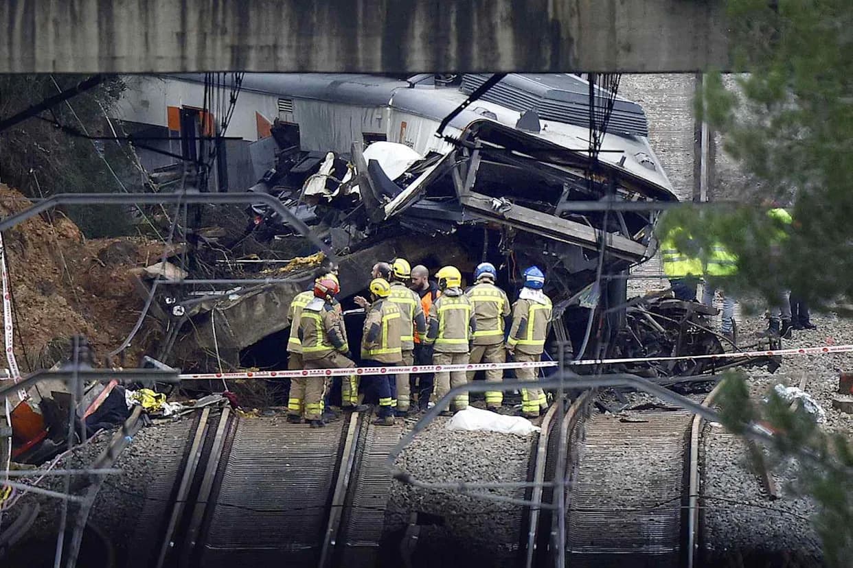 Trainee Conductor Killed Near Barcelona After Commuter Train Strikes Collapsed Wall — Days After Deadly Derailment