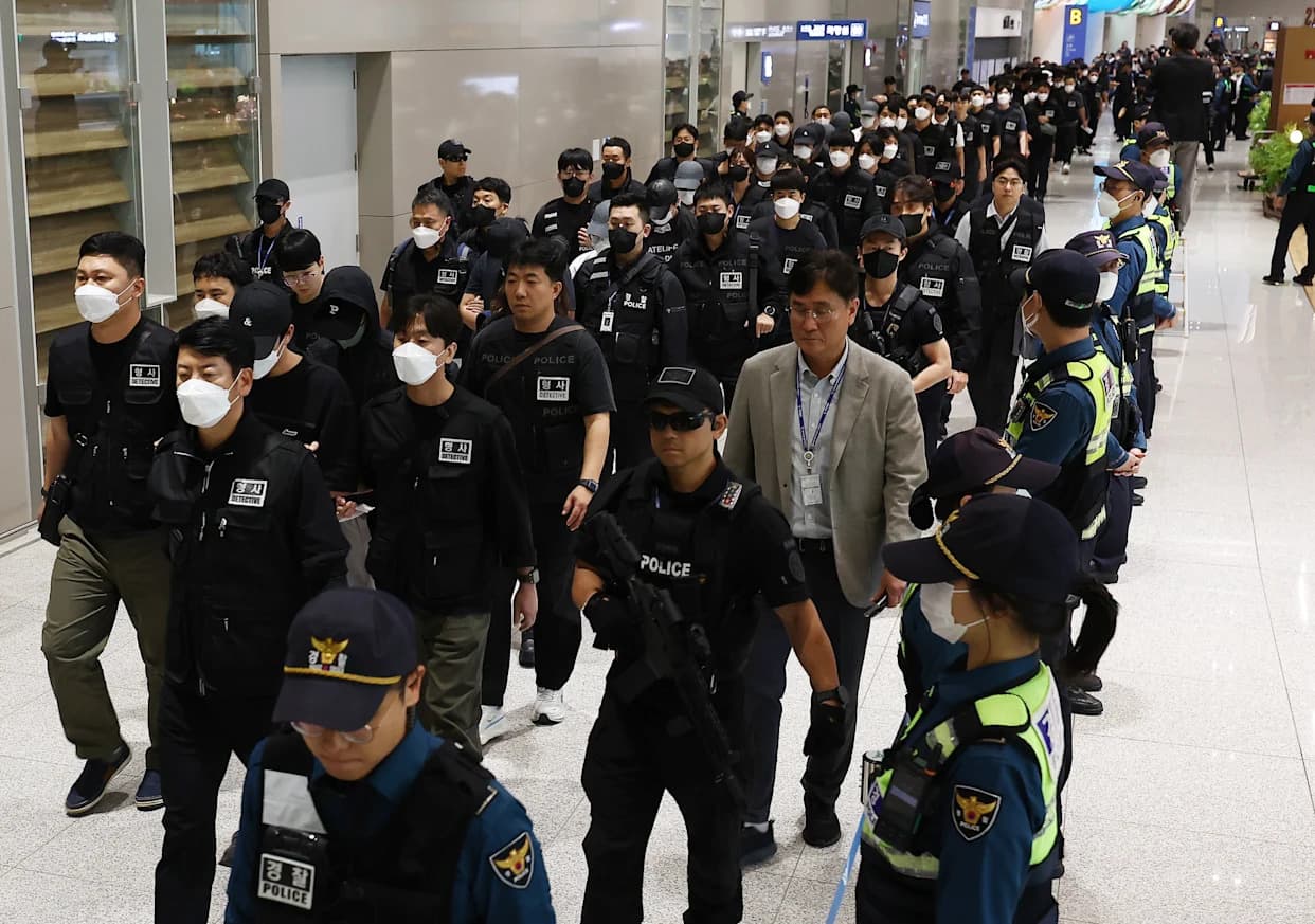 South Korea to Repatriate 73 Suspects Detained in Cambodia Over Large-Scale Online Scams