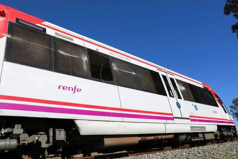 Commuter Train Strikes Crane Arm Near Cartagena — Fourth Spanish Rail Incident In A Week