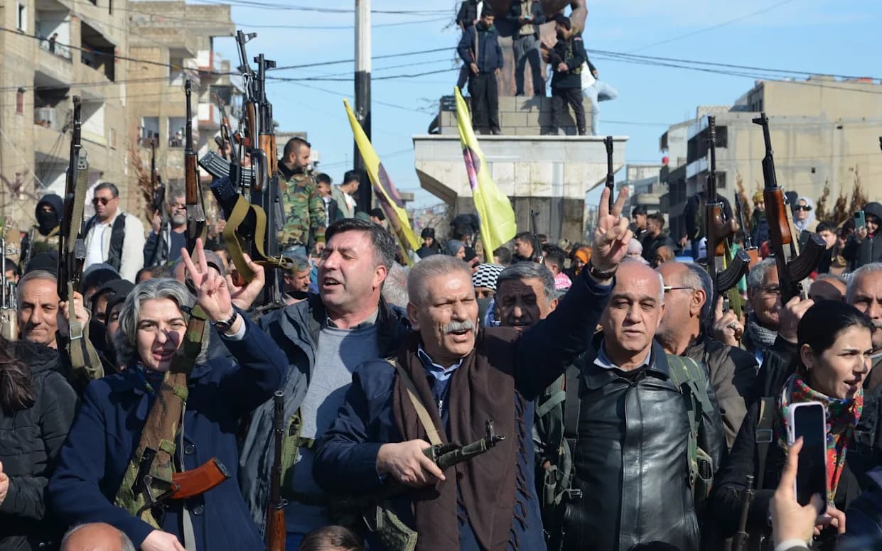 Kurds Say Western Allies Abandoned Them as Syrian Front Collapses