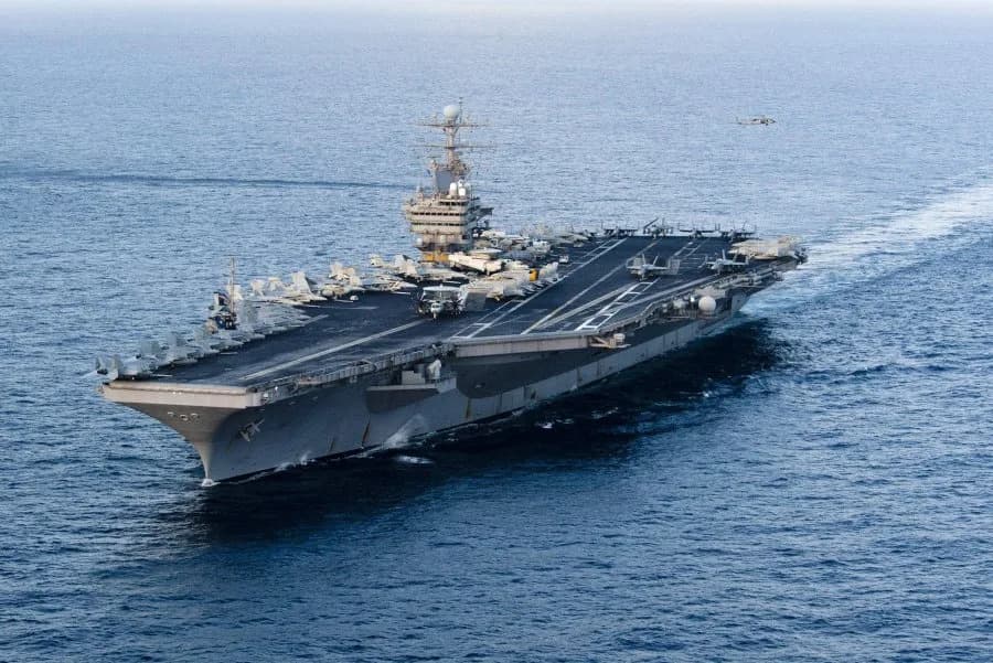 U.S. Carrier Strike Group Enters Indian Ocean As Trump Warns Of Possible Strikes Amid Iranian Crackdown