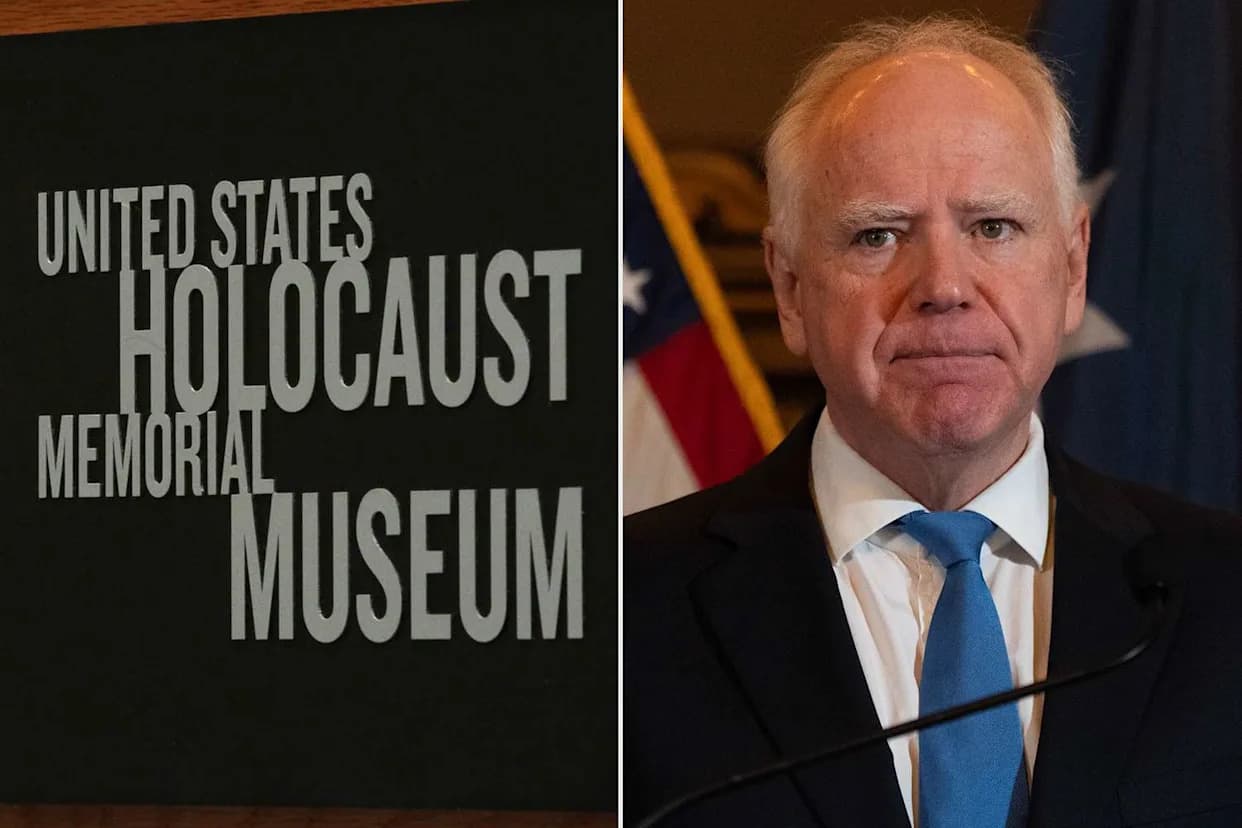 Holocaust Museum Rebukes Gov. Tim Walz After He Compares Minnesota Children to Anne Frank