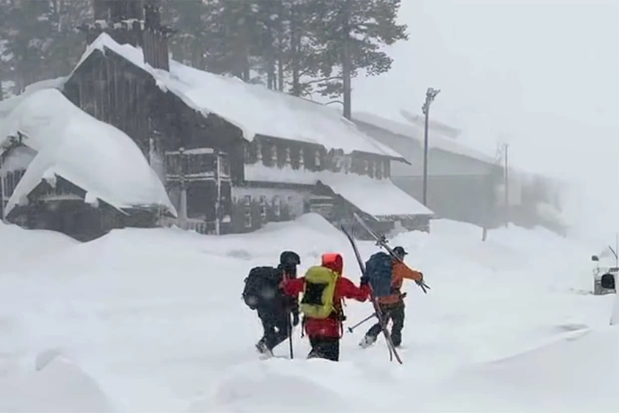 Avalanche Near Lake Tahoe: 10 Skiers Missing, 6 Survivors Shelter as Rescue Continues