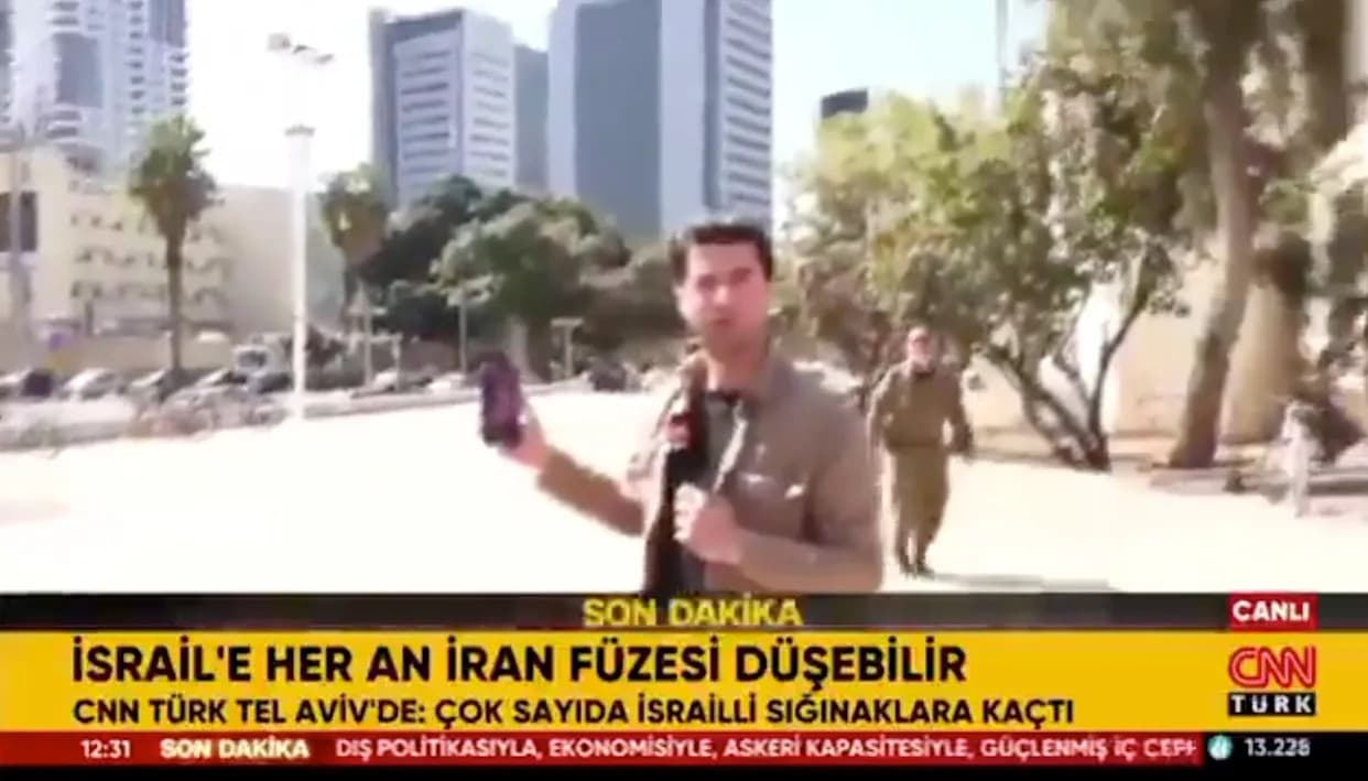 CNN Türk Reporters Detained Live in Tel Aviv After Security Forces Interrupt Broadcast Near IDF Headquarters