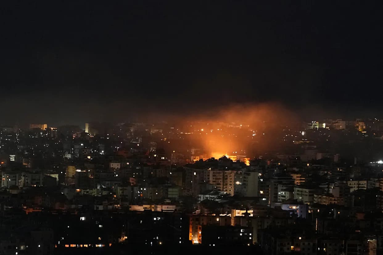 Intense Israeli Airstrikes Rock Tehran and Lebanon as U.S. Strikes Iranian Drone Carrier at Sea