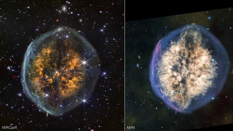 James Webb Reveals the 'Exposed Cranium' — Stunning New Views of a Dying Star's Nebula