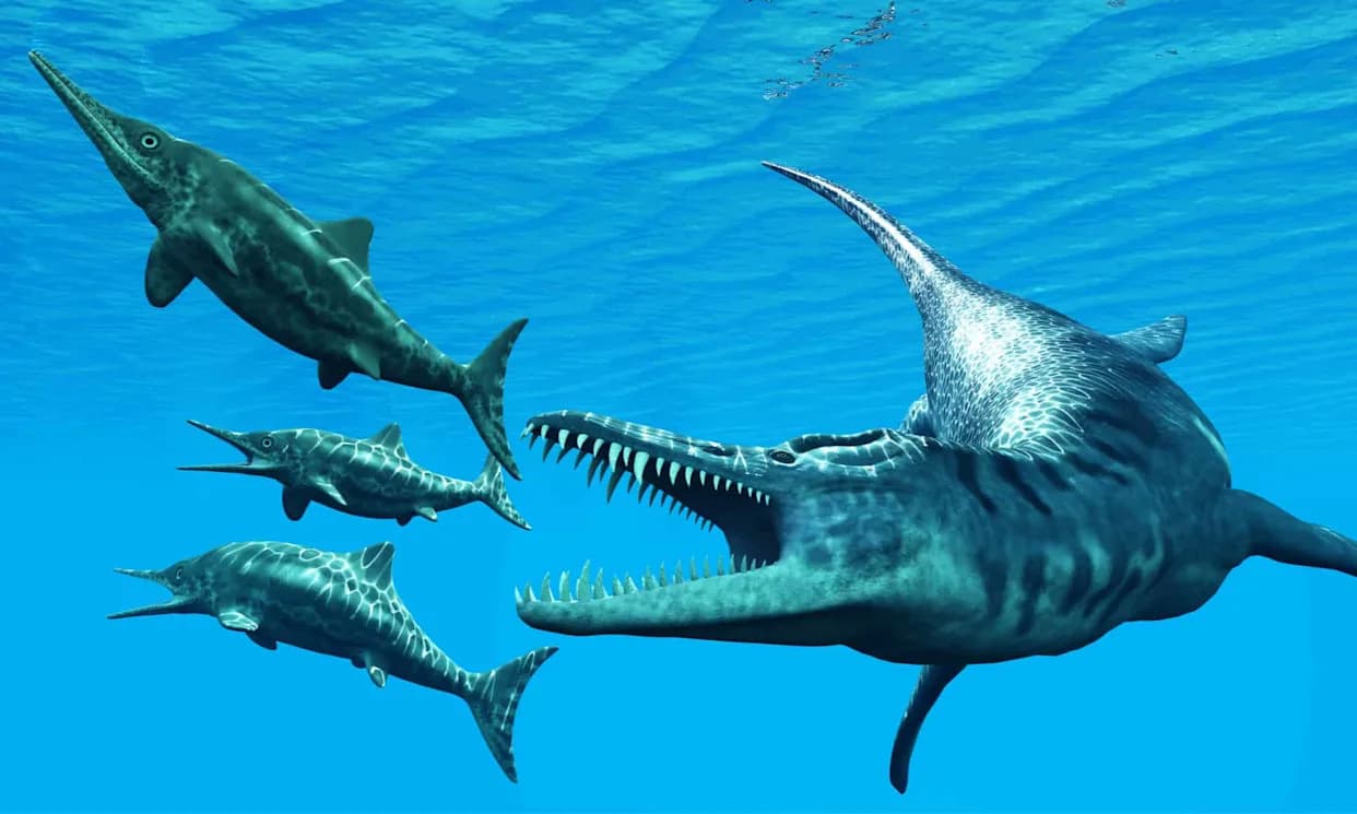 190-Million-Year-Old 'Sword Dragon' of Dorset Rewrites Early Jurassic Ichthyosaur History
