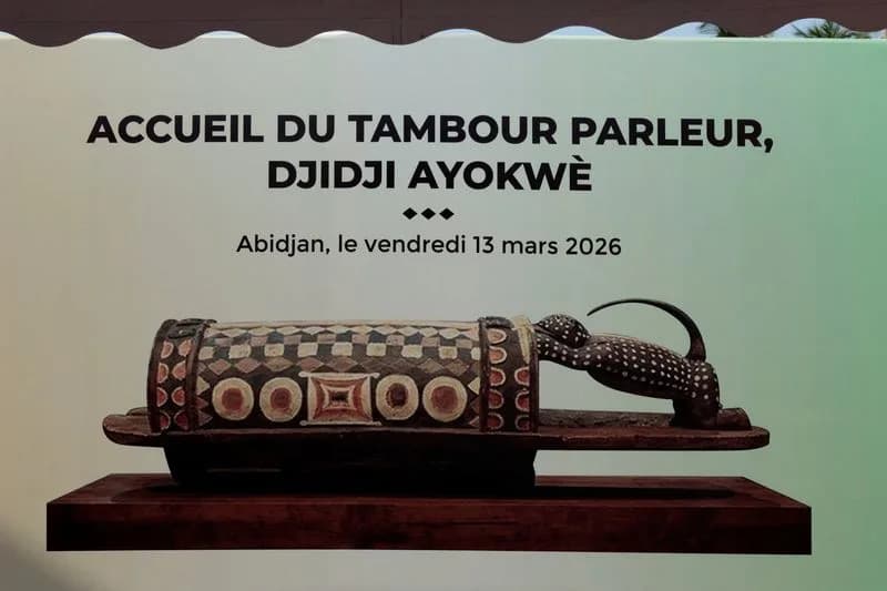 Ivory Coast Reclaims Djidji Ayokwè — Historic "Talking Drum" Returned by France
