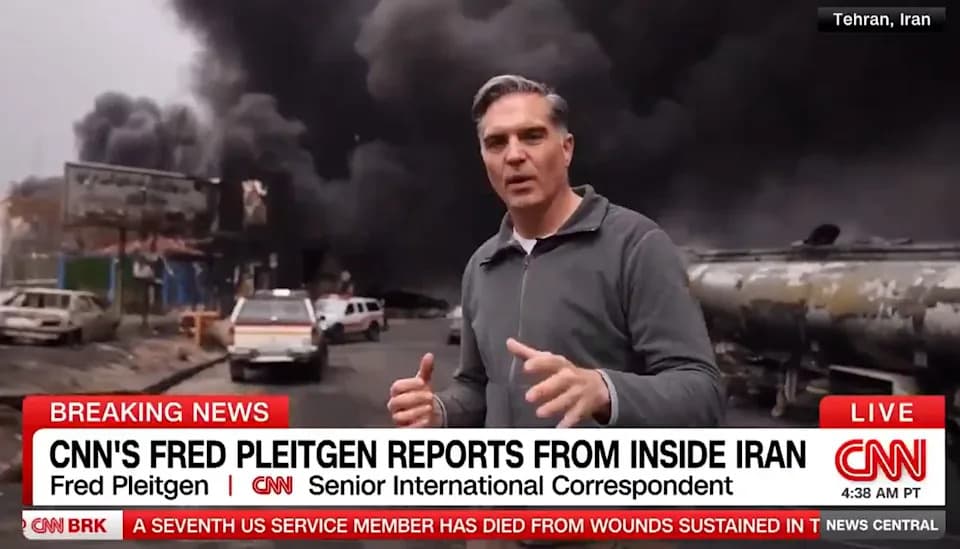 CNN's Frederik Pleitgen Defends Iran Reporting: 'Always Better To Be On The Ground' Despite Government Approval