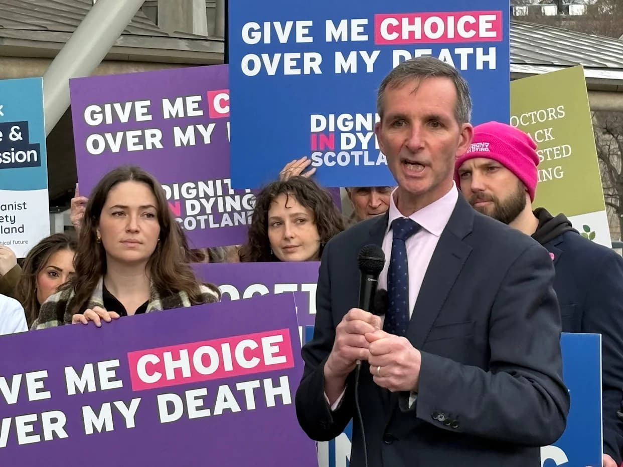 Scottish Parliament to Vote on Assisted Dying for Terminally Ill Adults