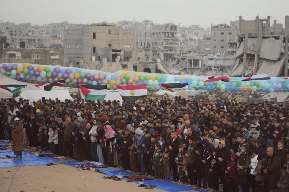 Eid al-Fitr Around the World — Photos of Prayer, Celebration and Resilience