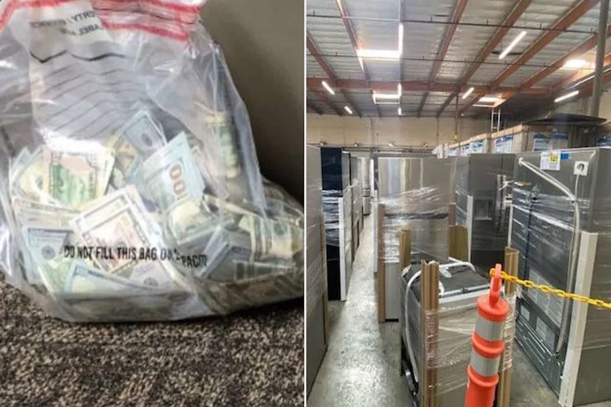 California Cargo-Theft Bust: $7M In Stolen Goods And $1M Cash Recovered; Nine Arrested