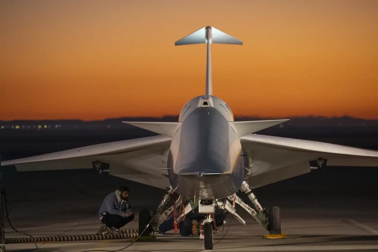 NASA's X-59 Lands Early After Warning Light; Pilot Praises Windowless Cockpit System