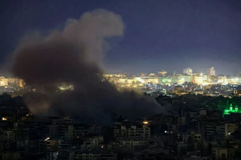 Israel Strikes South Beirut and Hazmieh, Says It Captured Two Hezbollah Commandos