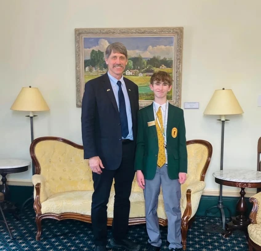 14-Year-Old Dean Roy Makes History on Vermont’s Governor Ballot — Aiming to Spark a Youth Movement