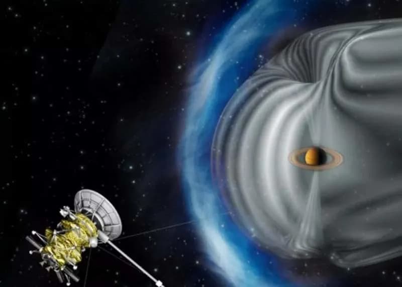 Cassini Reveals Saturn’s Magnetic Cusp Pulled Toward Dusk