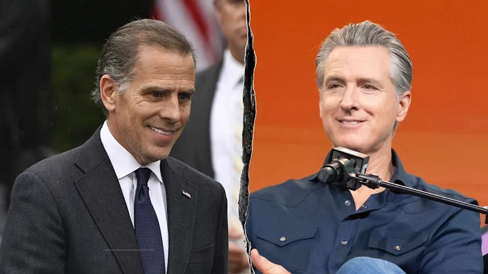 Hunter Biden Slams Democratic Leadership, Hails Gavin Newsom as Party’s "Greatest Warrior"