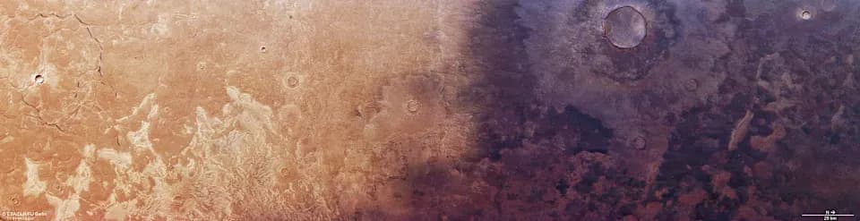 Dark Volcanic Wave Appears to Spread Across Mars’ Utopia Planitia