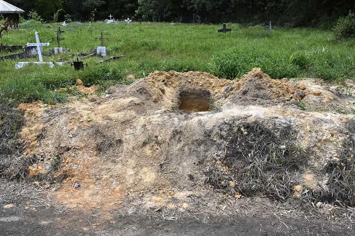 Remains of 50 Infants and Six Adults Found Dumped at Cumuto Cemetery; Police Launch Urgent Probe