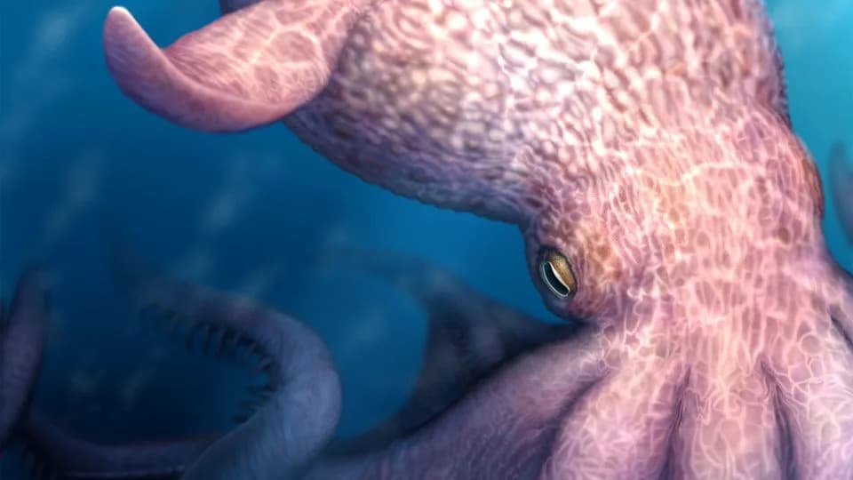 Giant 60-Foot Octopuses May Have Been Cretaceous Apex Predators, New Fossils Suggest