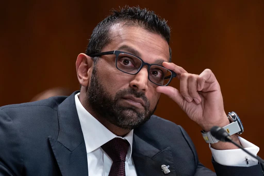 Disclosure: FBI Director Kash Patel Reported Two Alcohol-Related Arrests In 2005 Bar Filing