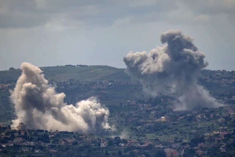 Israeli Strikes Kill Five in Southern Lebanon, Including Three Rescue Workers in Majdal Zoun