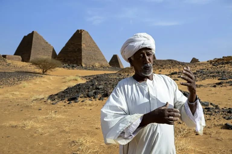 Lonely Guardians Of Meroe: Caretakers Protect Sudan’s 2,400-Year-Old Pyramids Amid War