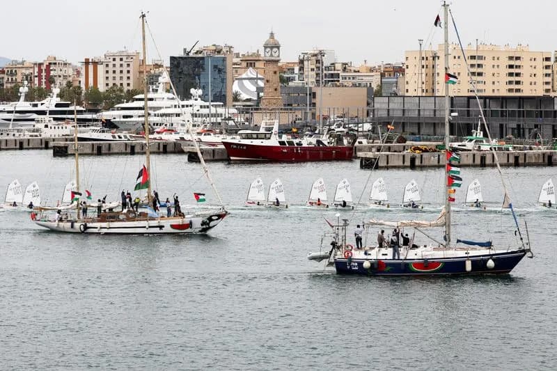 Israel Says It Is Seizing Gaza-Bound Aid Ships Far From Its Shores