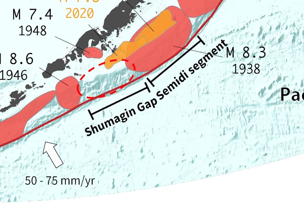 Quiet Alaska Fault Lacks Expected Fluids — Forcing Scientists To Rethink Creeping Subduction Zones
