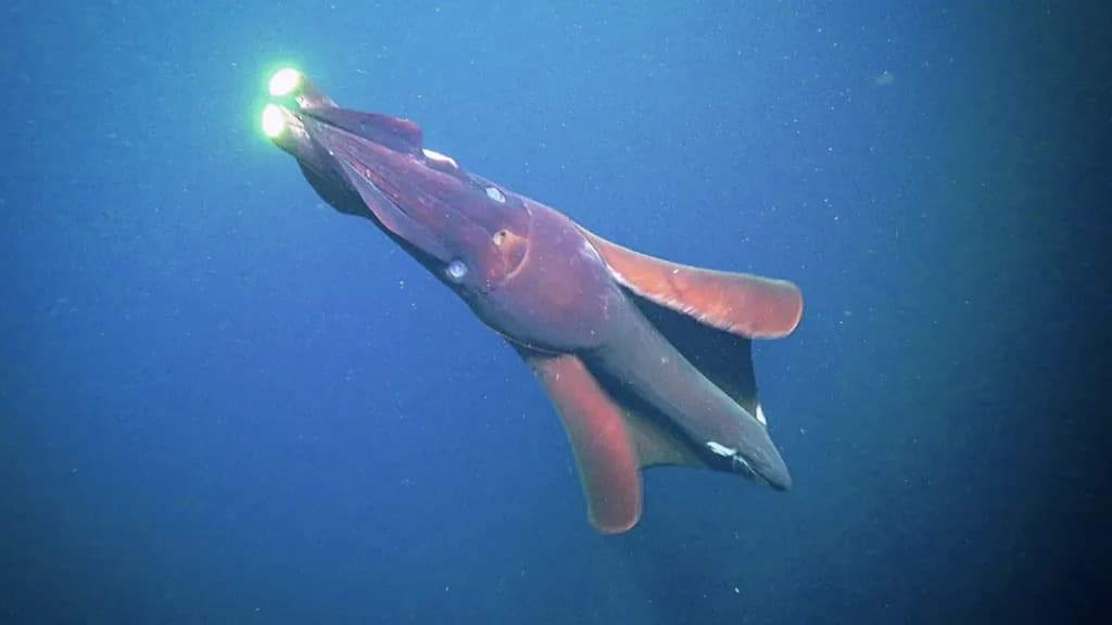 Super-Rare Giant Squid Traced Off Western Australia After 25 Years