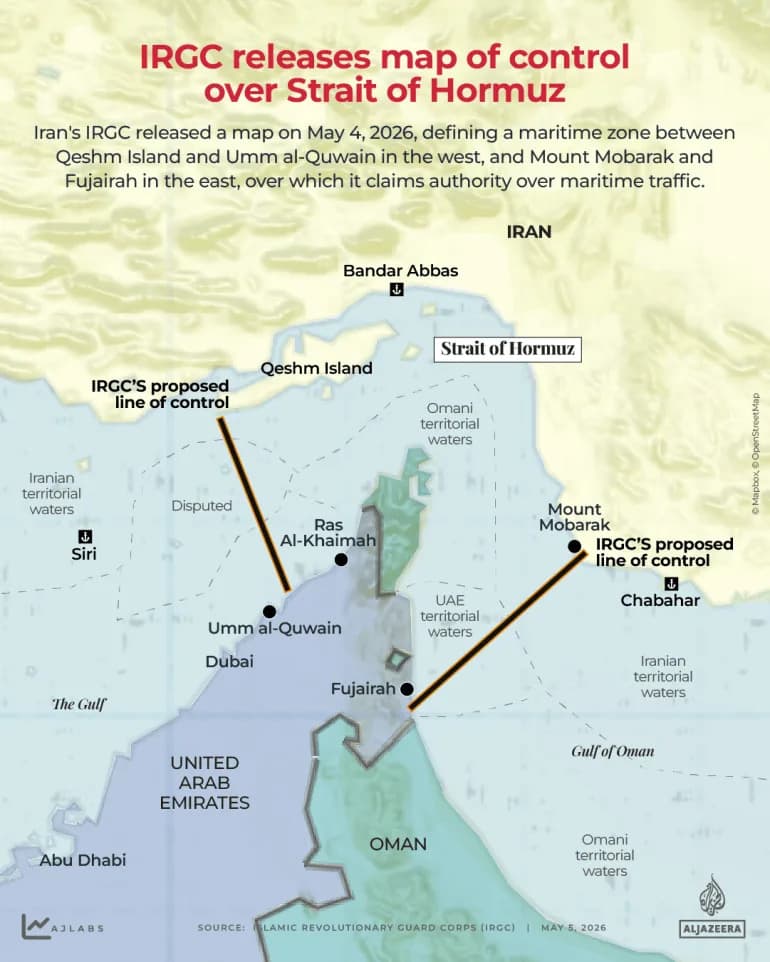 Iran Calls Strait Of Hormuz An "Atomic Bomb" Of Strategy As US-Mediated Talks Continue