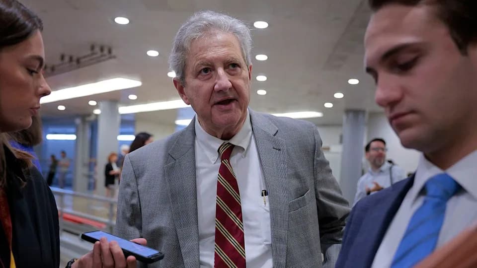Sen. John Kennedy Goes Viral Introducing 'Margaret,' His Elliptical Named for Margaret Thatcher