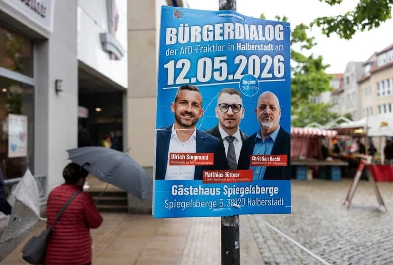 AfD Surge in Saxony-Anhalt: Ulrich Siegmund Courts Voters Locally as Merz’s Ratings Slide