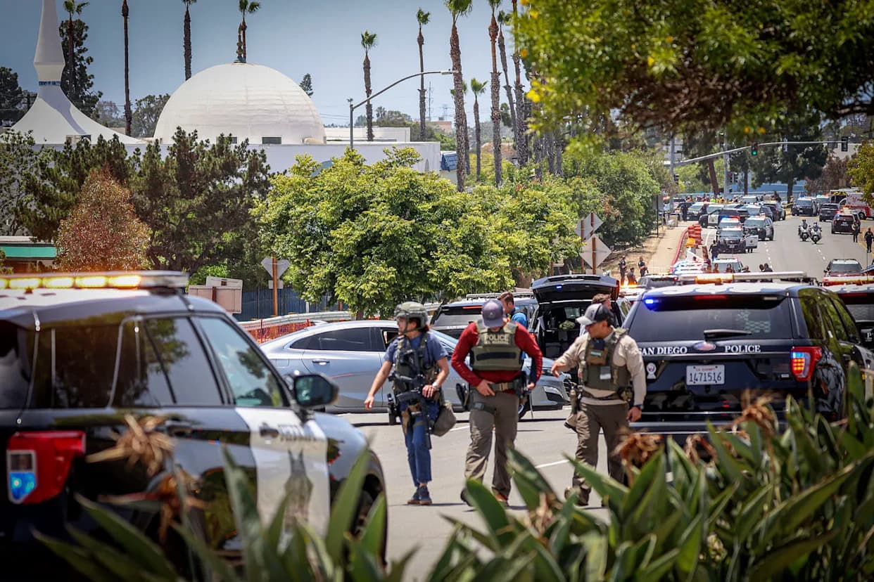 San Diego Mosque Lockdown Saves Dozens as Security Guard Confronts Gunmen