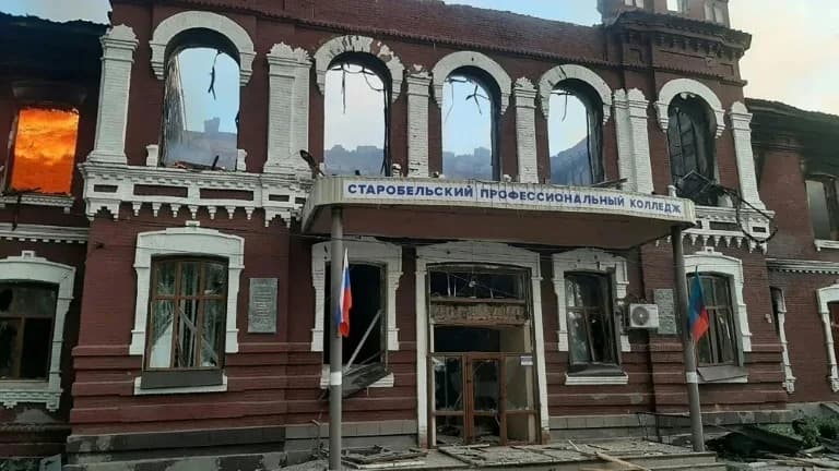 Strike on College Dormitory in Occupied Luhansk Kills Six; Kyiv Denies Targeting Civilians