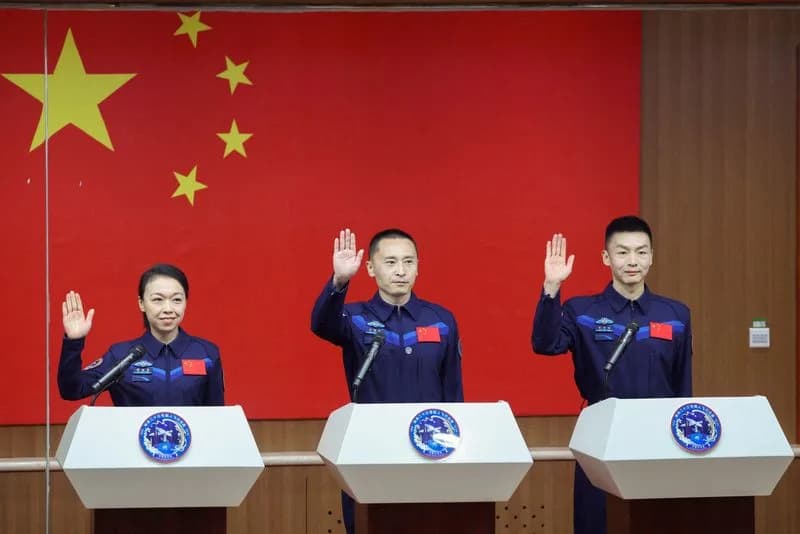 China Launches Shenzhou-23; One Astronaut To Spend About a Year Aboard Tiangong as Beijing Eyes 2030 Moon Goal
