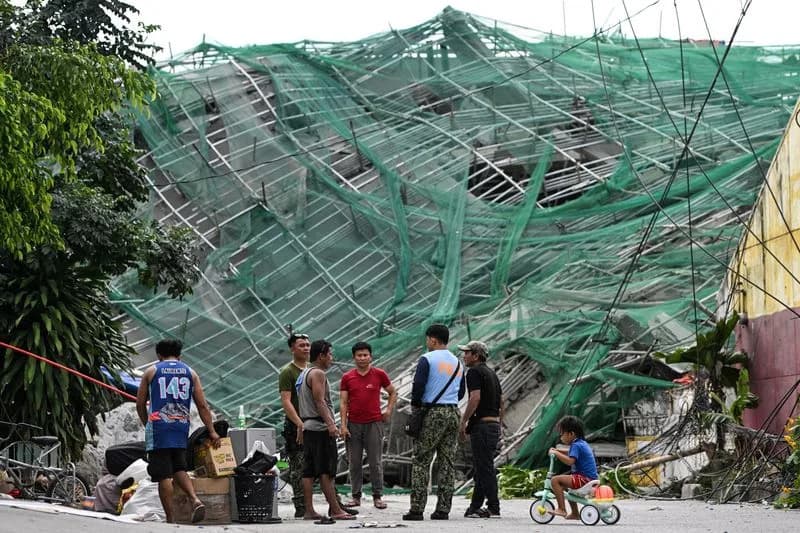 Philippine Rescuers Race to Find Survivors After Angeles Building Collapse; Death Toll Rises to Four