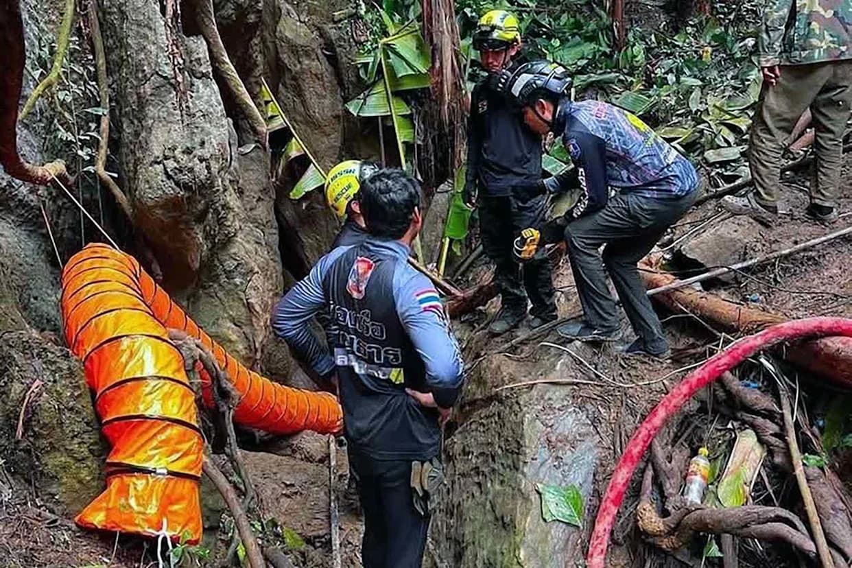 Race Against Time: Seven Trapped in Flooded Laos Cave After Searching for Gold