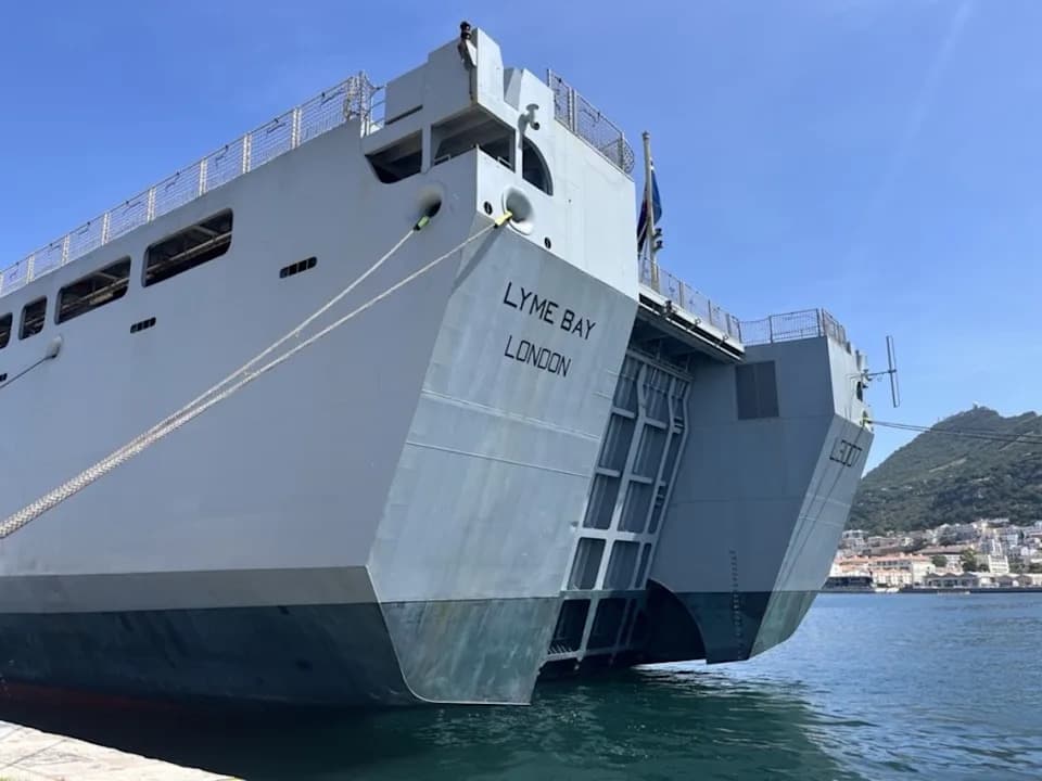 U.K. Sends RFA Lyme Bay With Unmanned Drones To Hunt Mines In Strait Of Hormuz — But Will Act Only If A U.S.-Iran Deal Is Reached
