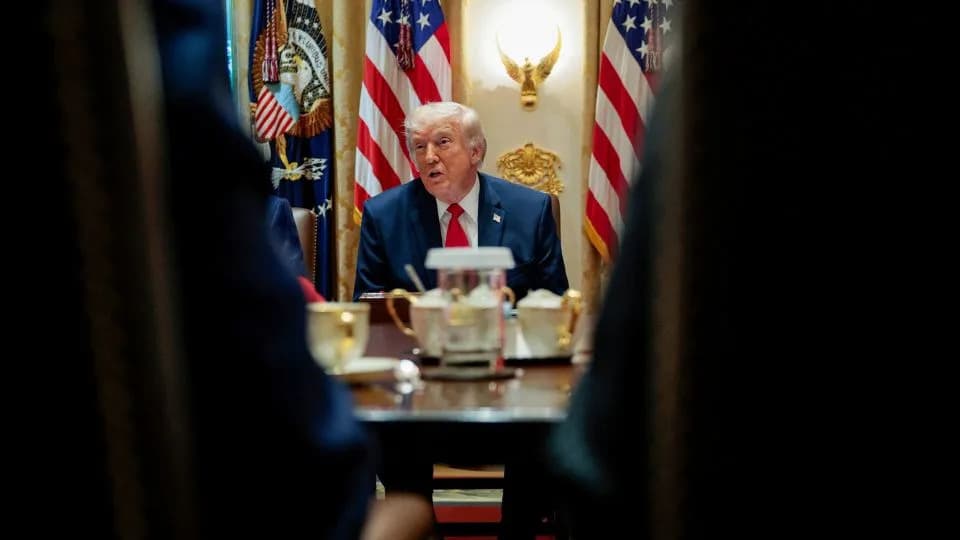 Fact Check: Trump’s Cabinet Meeting Claims On Iran, Economy, Reflecting Pool And Social Security
