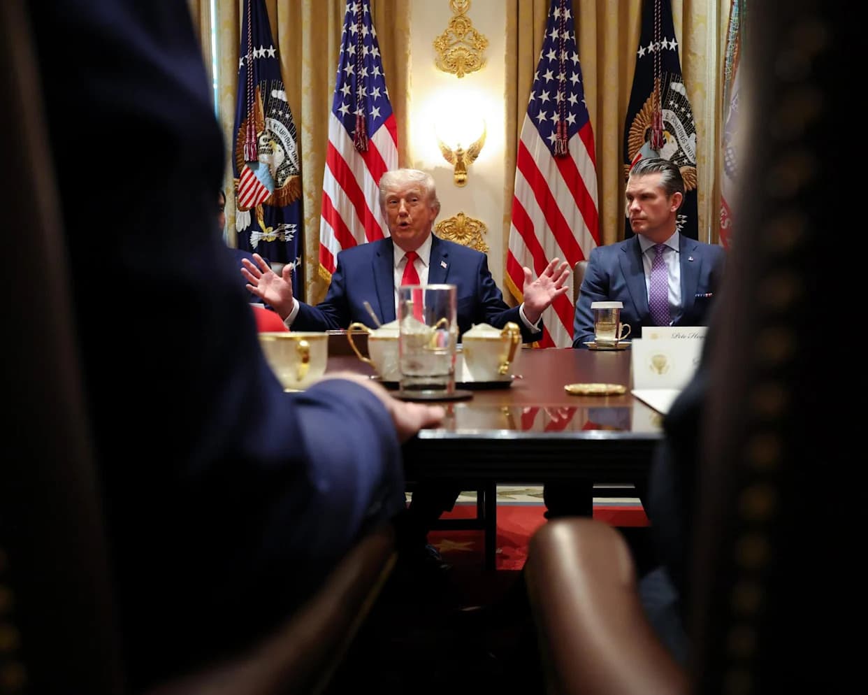 Trump Accuses Iran Of Deliberately Stalling Peace Talks Ahead Of Midterms — Warns Of Continued Pressure