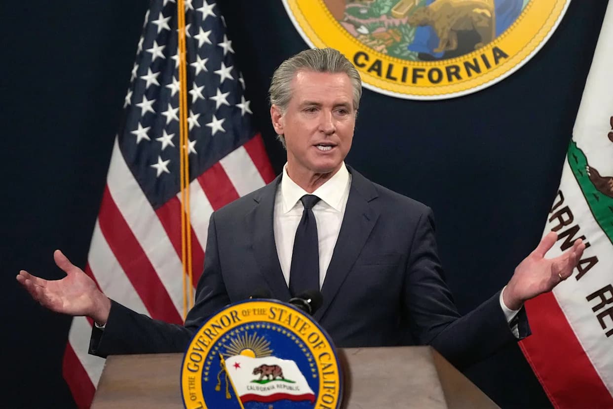 New Poll: Californians Nearly Split On Gov. Gavin Newsom As State Mood Turns Negative