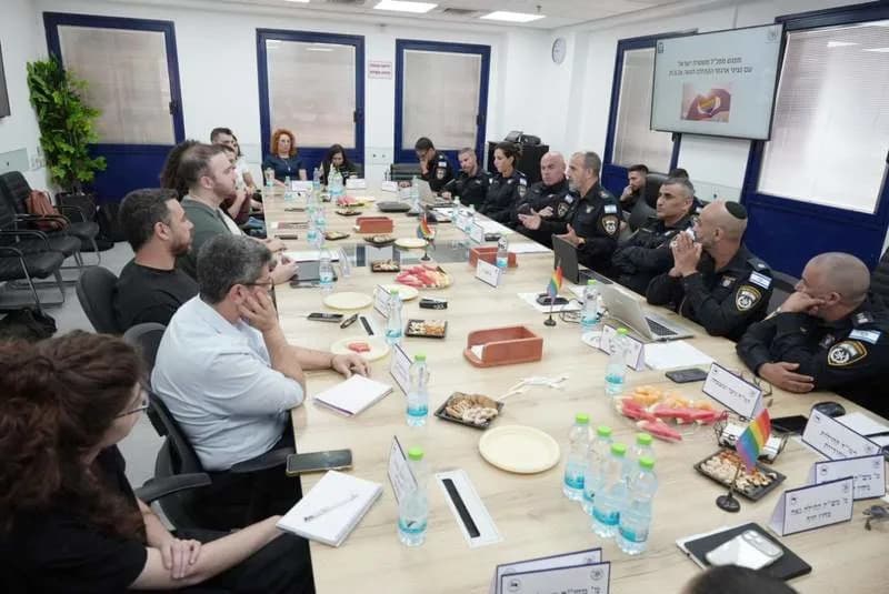 Police Commissioner Meets LGBTQ+ Leaders as Tel Aviv Pride Returns — Security Boosts Pledged