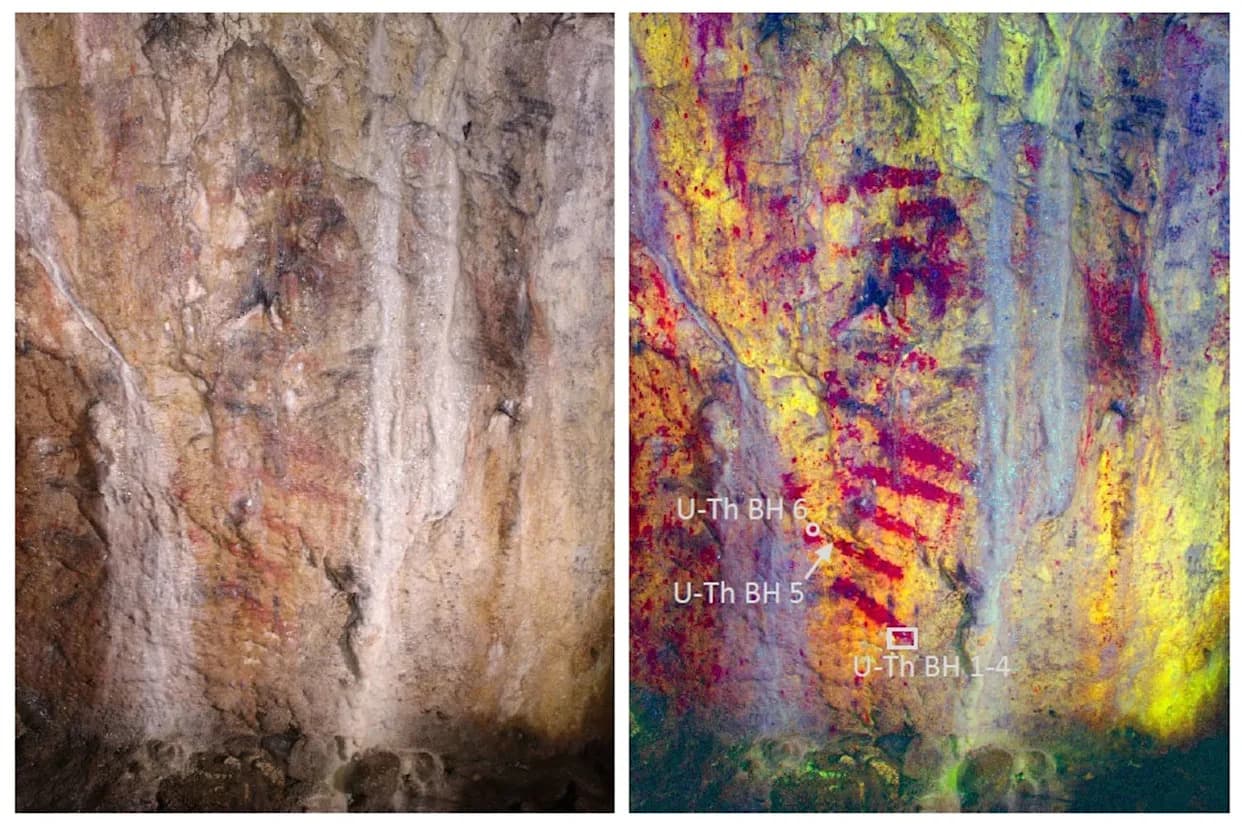 Red Stripes in Welsh Cave Confirmed as Britain's Oldest Prehistoric Art — Finger‑Made and 17,100 Years Old