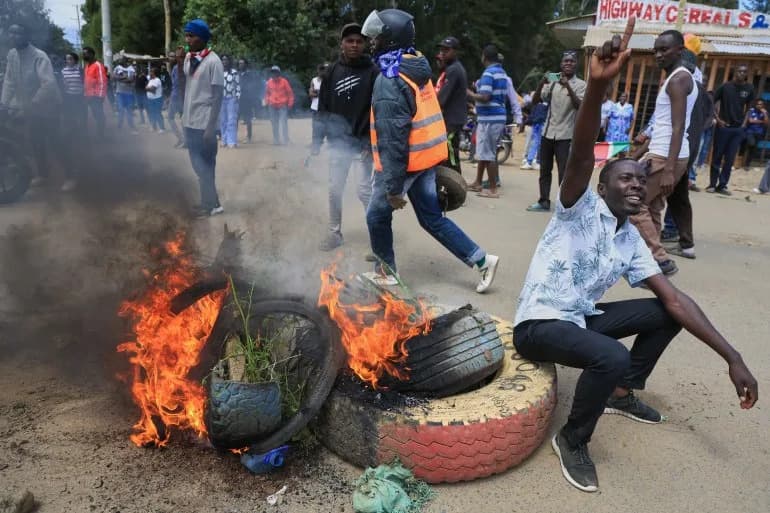 Kenyans Rally Against US-Backed Ebola Quarantine Plan at Laikipia Airbase