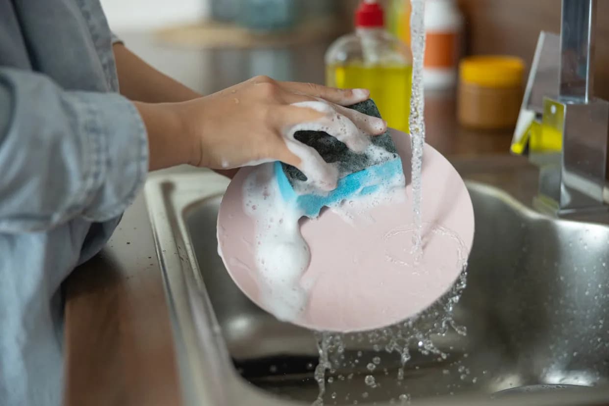 Kitchen Sponges Shed Microplastics With Every Load, Study Finds — What You Can Do